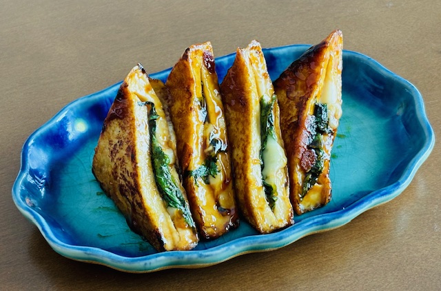 大葉香るとろ～りチーズの照り焼き厚揚げ