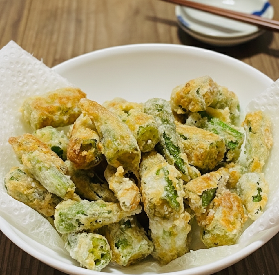 オクラ唐揚げ