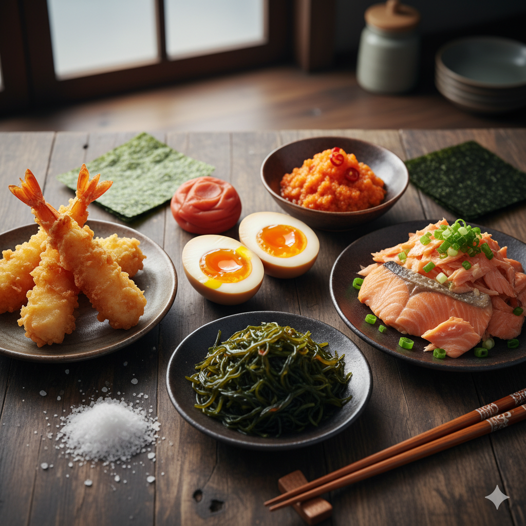 foodable炊飯器と銘柄米でおにぎり