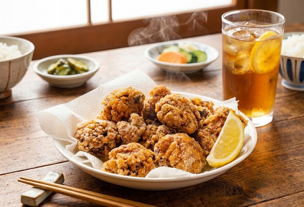 外はカリッと中はジューシー！マヨネーズで柔らかくなる絶品からあげ